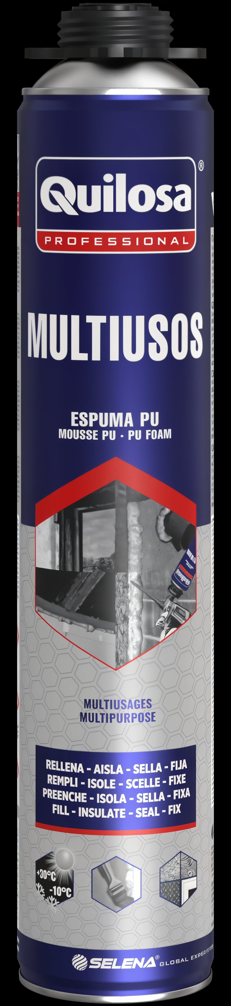QUILOSA PROFESIONAL MULTI ESPUMA PU PISTOLA 700 ML