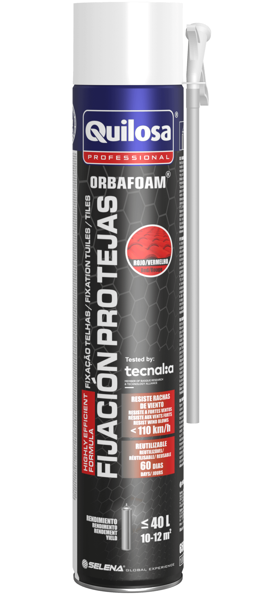 QUILOSA TEJA CANULA ORBAFOAM FIXATION PRO 650 ML