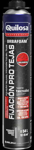 QUILOSA PROFESIONAL ORBAFOAM TEJA PISTOLA 650 ML