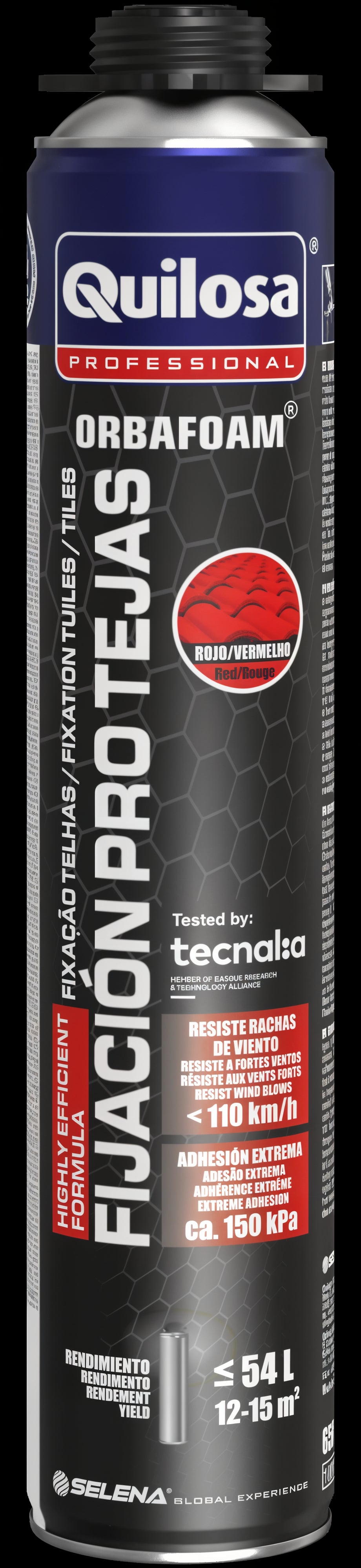 QUILOSA PROFESIONAL ORBAFOAM TEJA PISTOLA 650 ML