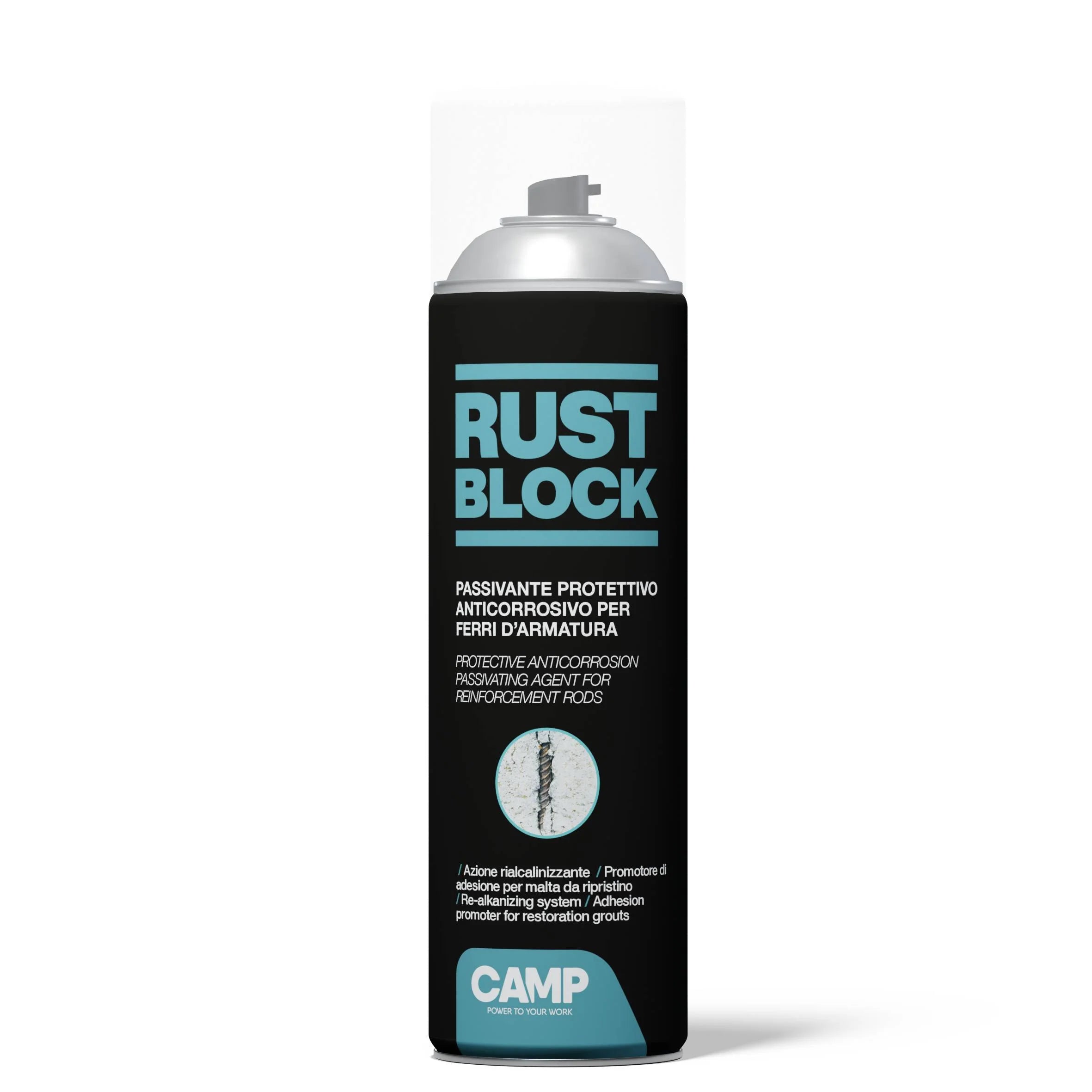 RUST BLOCK PASSIVANTE FERRI 500 ML