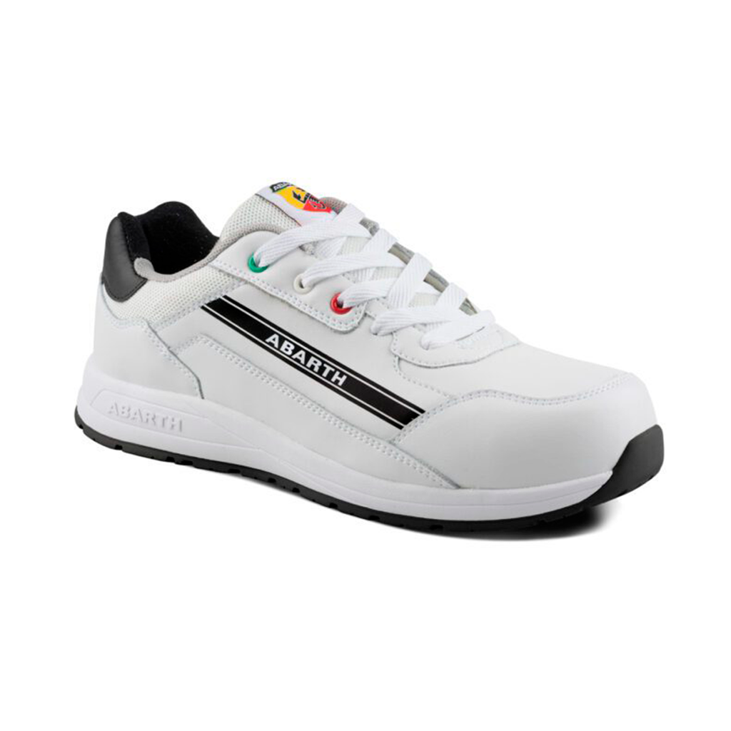 Zapato de Seguridad ABARTH SAFETY 595 – Blanco (Piel)