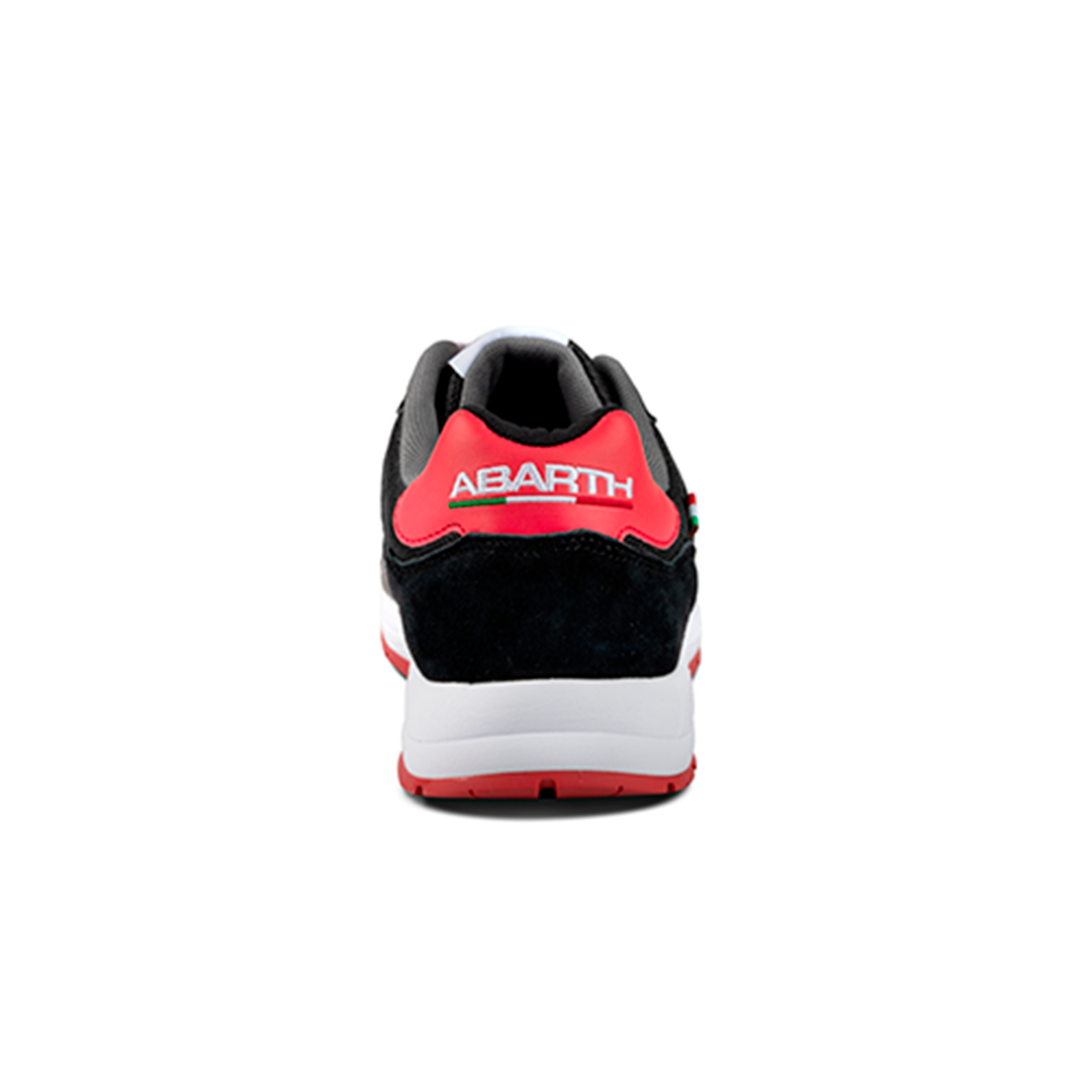 Zapato de Seguridad ABARTH SAFETY 595 – Negro y Rojo ANTE