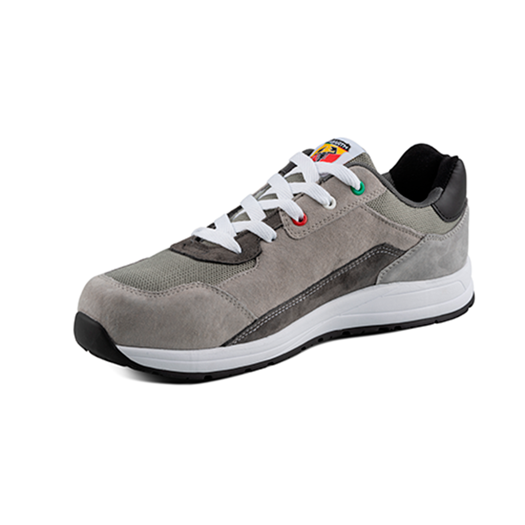 Zapato de Seguridad ABARTH SAFETY 595 Gris – Piel Ante