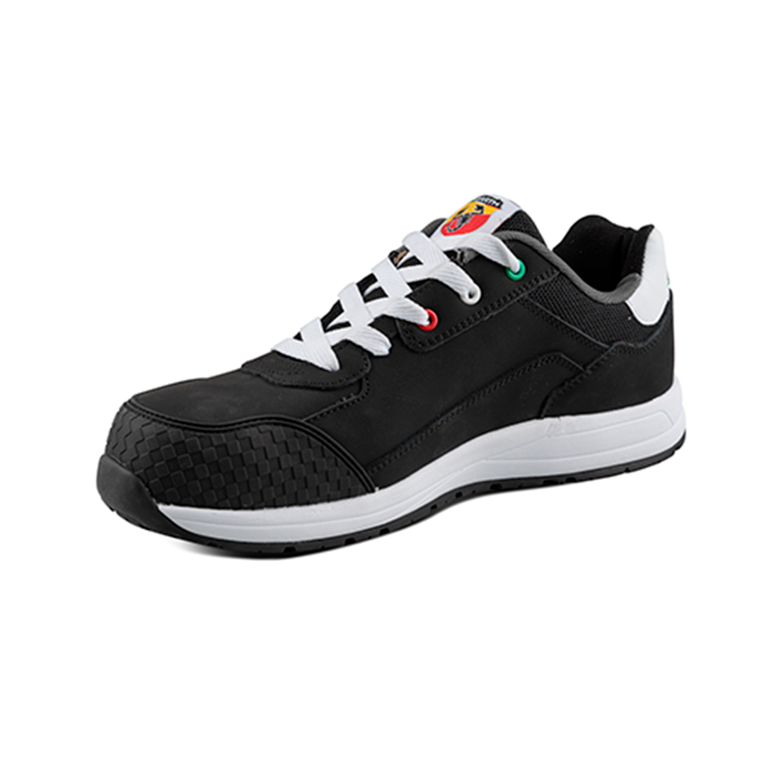 Zapato de Seguridad ABARTH SAFETY 595 Negro – Piel Nobuck