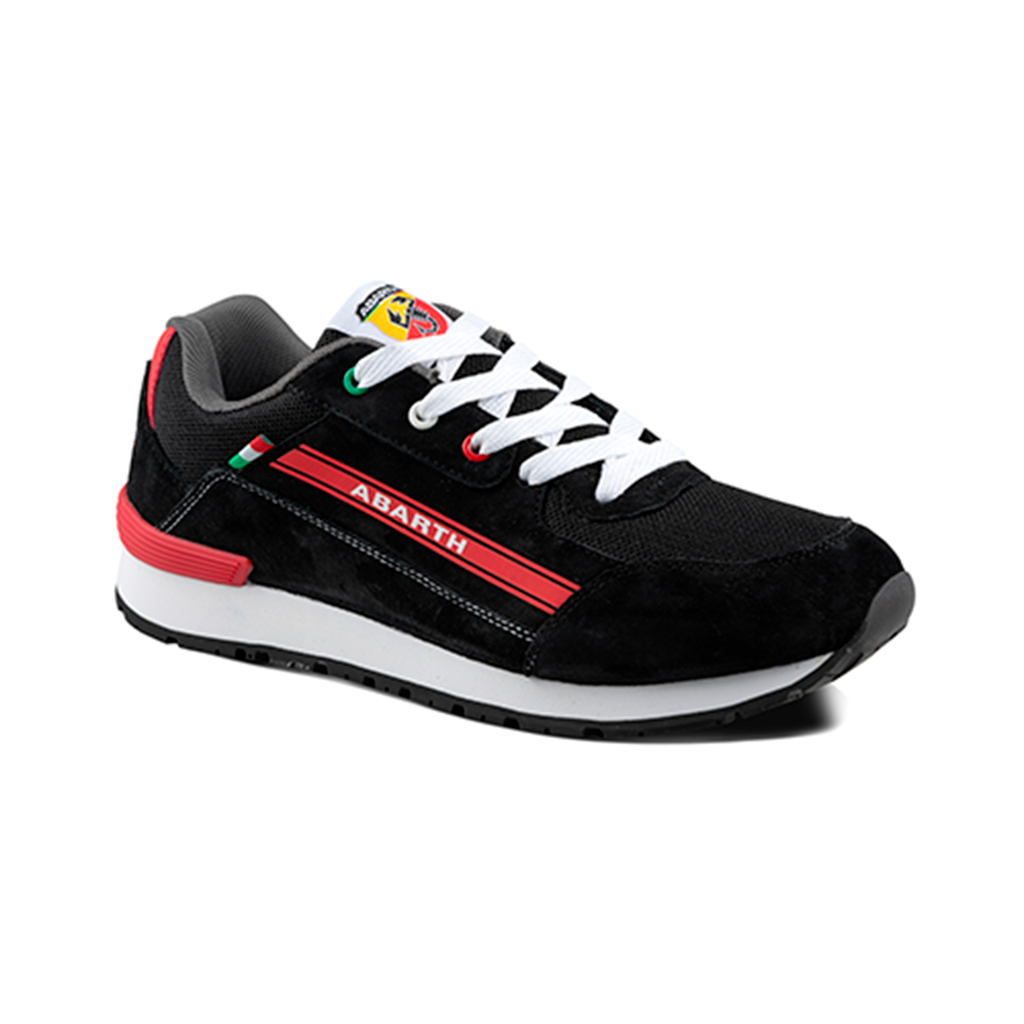 Calzado Ocupacional ABARTH OCCUPATIONAL COMPETIZIONE – Negro y Rojo