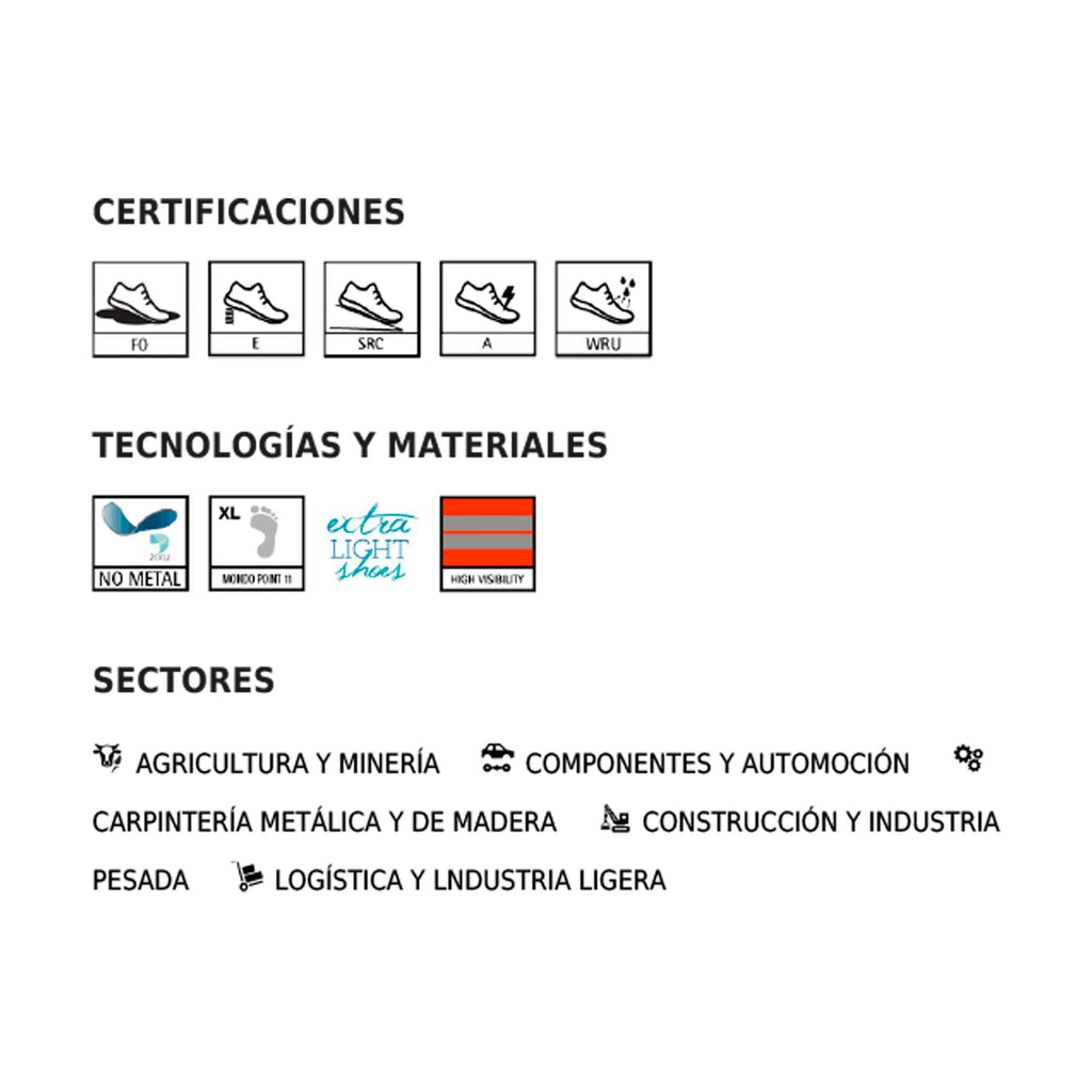Zapato de Seguridad KENT S3 – Giasco